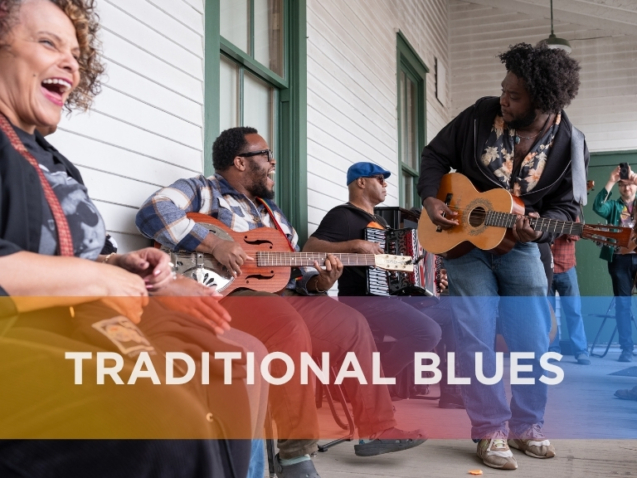TRADITIONAL BLUES HOME TILE