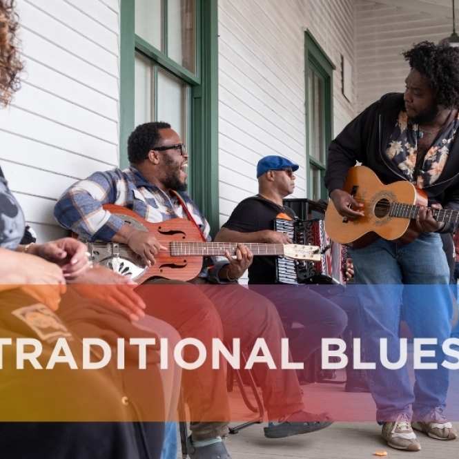 TRADITIONAL BLUES HOME TILE
