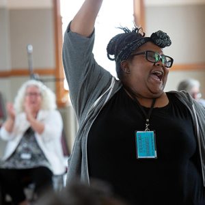 Vocal workshop at Centrum in Port Townsend