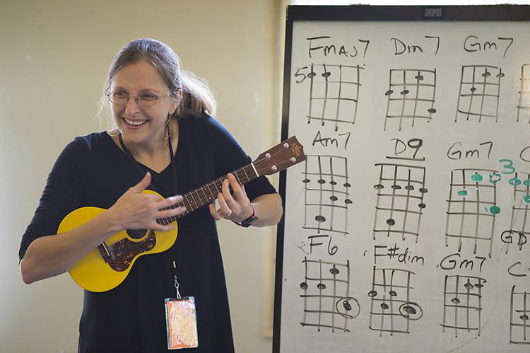 ukulele workshop Centrum