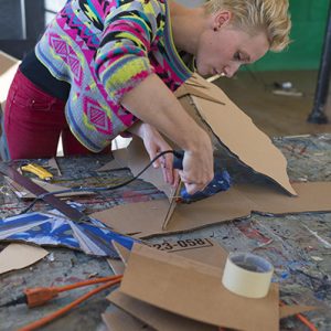 Centrum artist residency in action