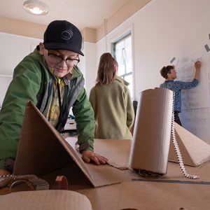 young artists creating