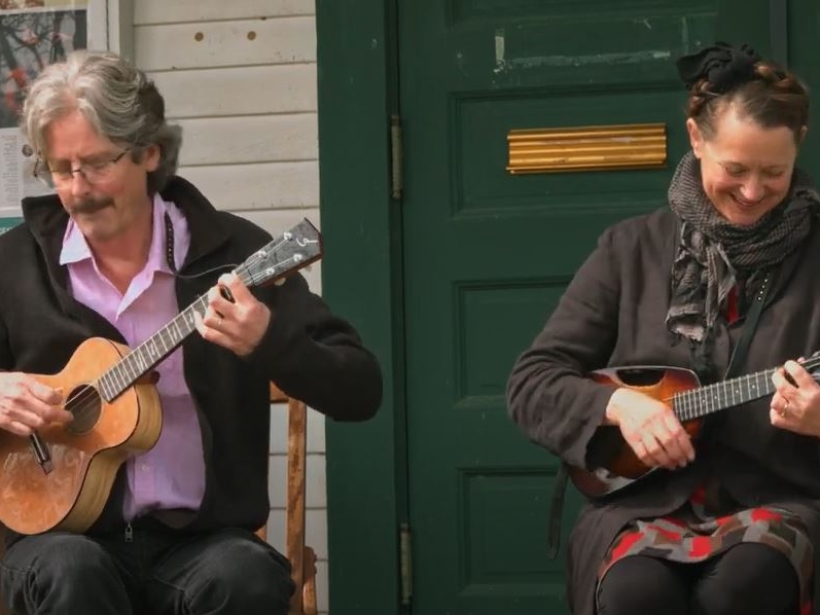 Daniel Ward and Heidi Swedberg